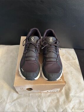 On Running Men’s Athletic Shoes in Dark Brown and Black